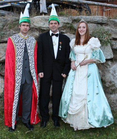 Prinzen Paar von 2014 und 2015 Romana und Markus